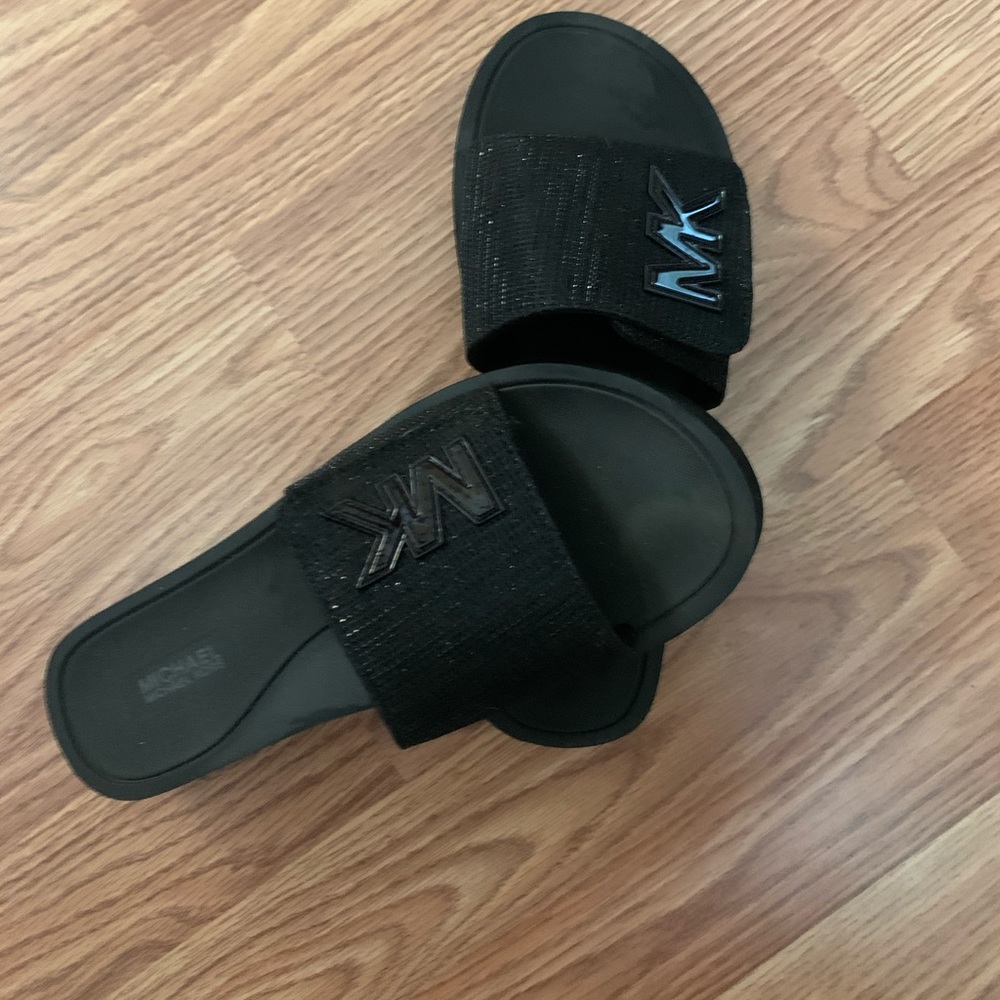 Michael Kors MK Platform Pool Slide Sandals